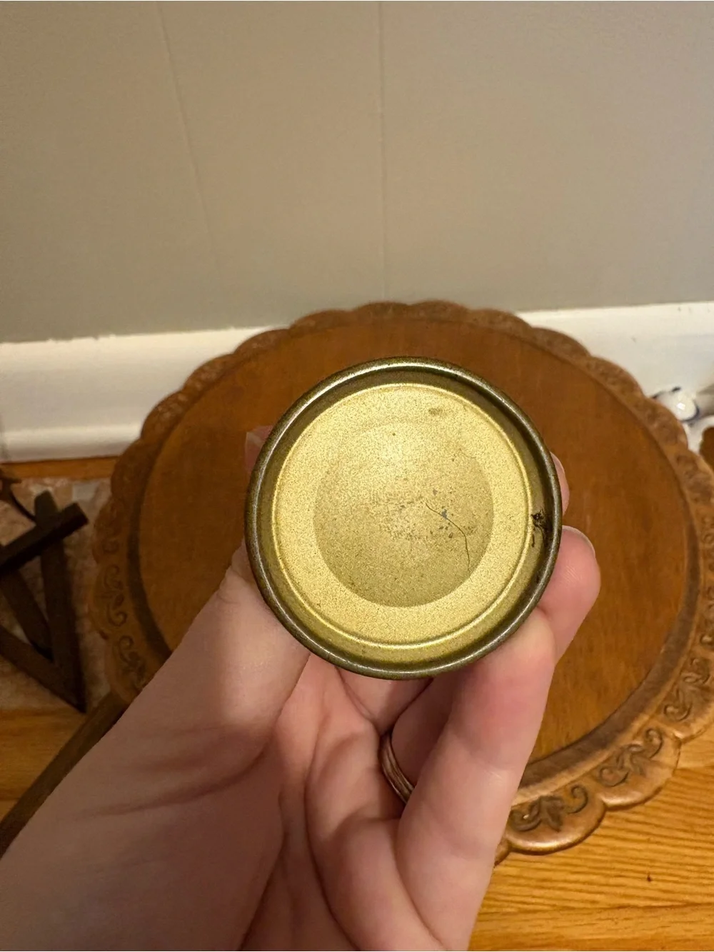 Vintage Mini Oil Can with Spout